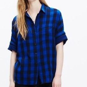 Buffalo check courier shirt